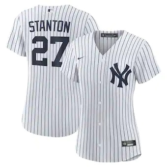 womens nike giancarlo stanton white new york yankees home r